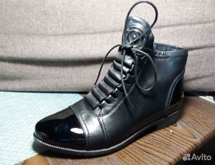 Ботильоны натуральная кожа