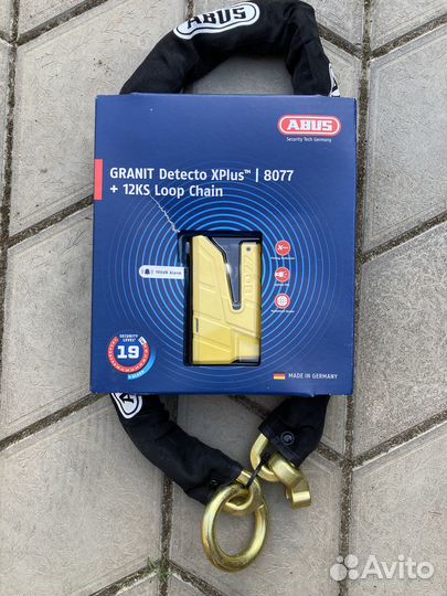Abus противоугонные устройства для мотоцикла