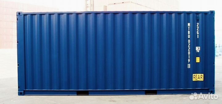 Морские и сухопутные контейнеры 20 футов, 20 Double door container