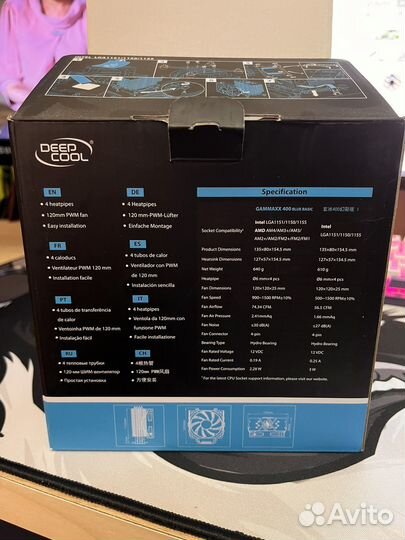 Кулер для процессора deepcool gammaxx 400