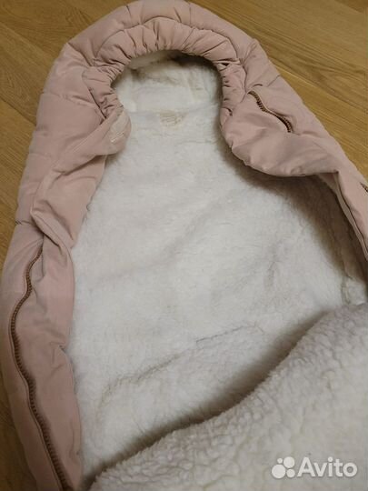 Конверт на выписку для девочки зима