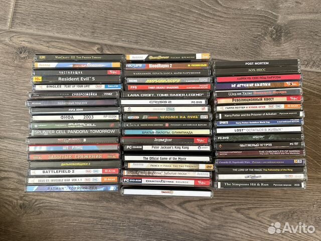 Игры для пк на дисках