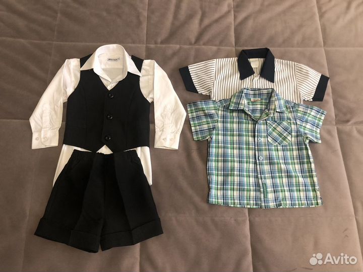Пакет одежды на мальчика в дет сад 86-92