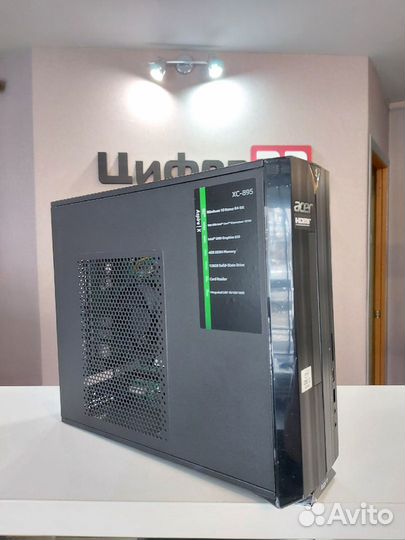 Пк Acer Aspire X Intel Core i3-10100 3.60 GHz / In