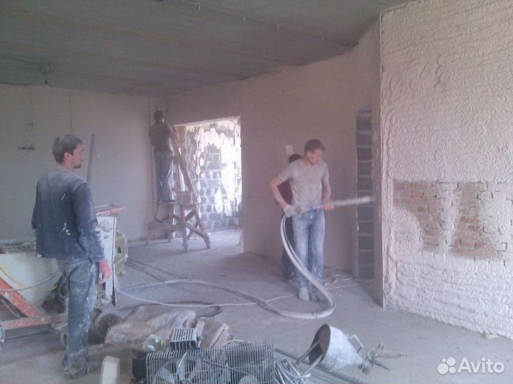 Штукатурка стен выравнивание за 1 день