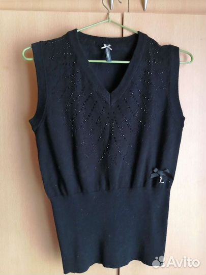 Жилетка для девочки школьная