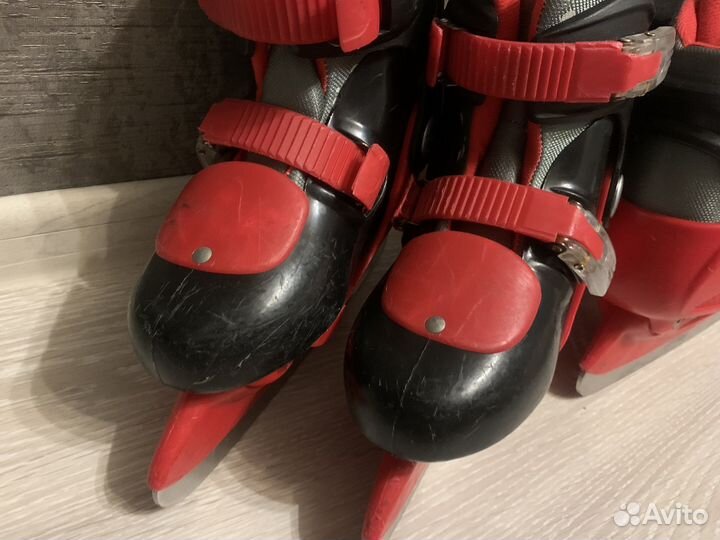 Коньки раздвижные 30-33