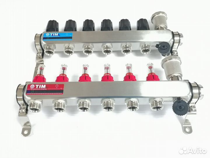 Коллекторная группа с расходомерами 1
