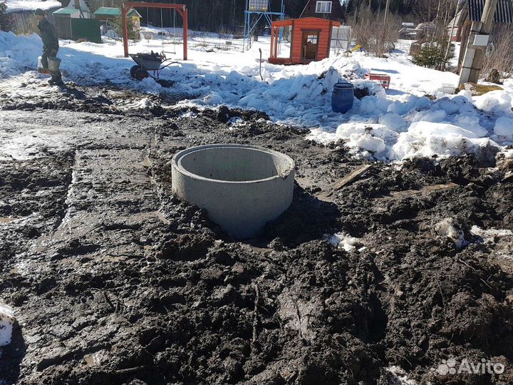 Септик бетонный