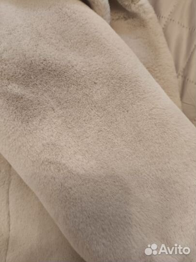 Шуба из эко меха