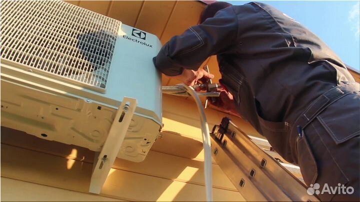 Кондиционер с установкой
