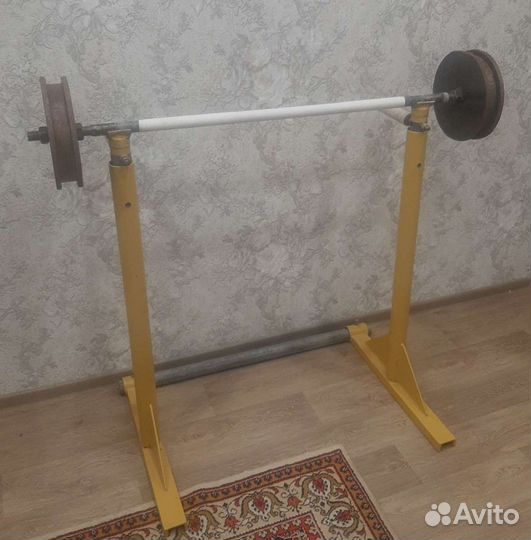 Штанга со стойкой