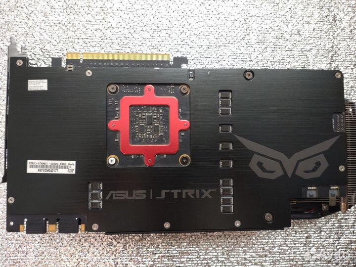 Видеокарта asus strix GeForce GTX 980 Ti 6Gb