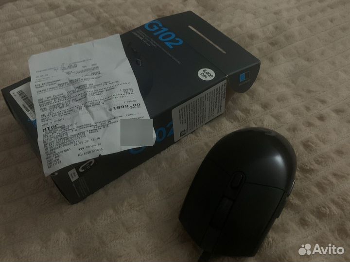 Мышка logitech g102
