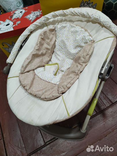 Детские качели шезлонг