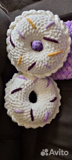 Подушка пончик alize puffy