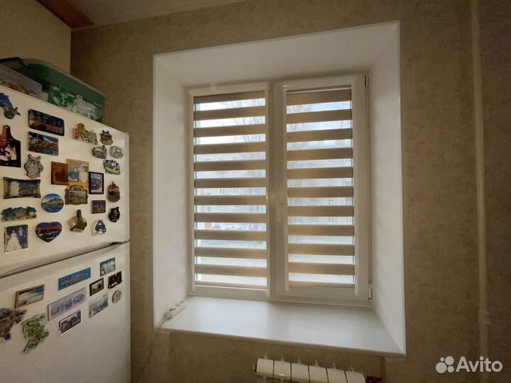 Рулонные шторы зебра