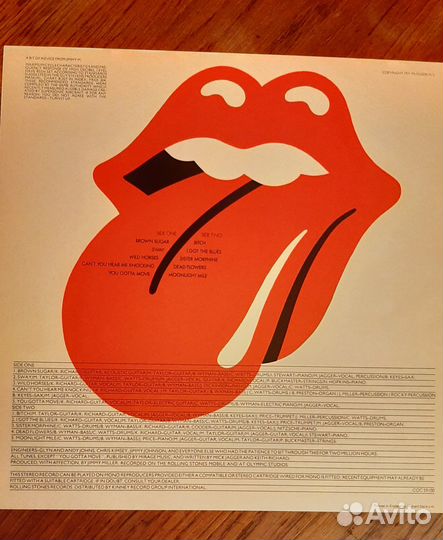 Виниловые пластинки rolling stones
