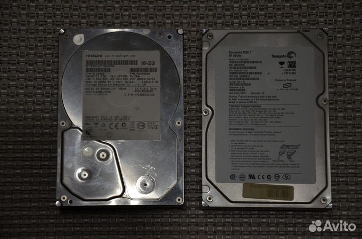 Жёсткий диск (HDD) 80Гб