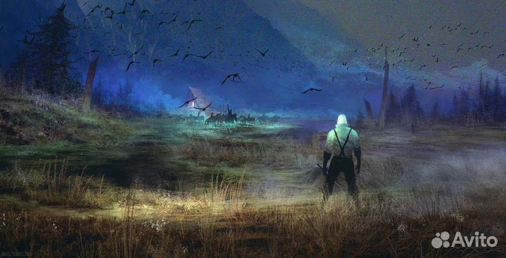 Картины ручной работы (Ведьмак)