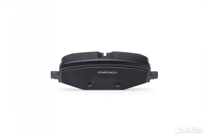 Колодки тормозные задние дисковые к-кт Metaco 3010-389
