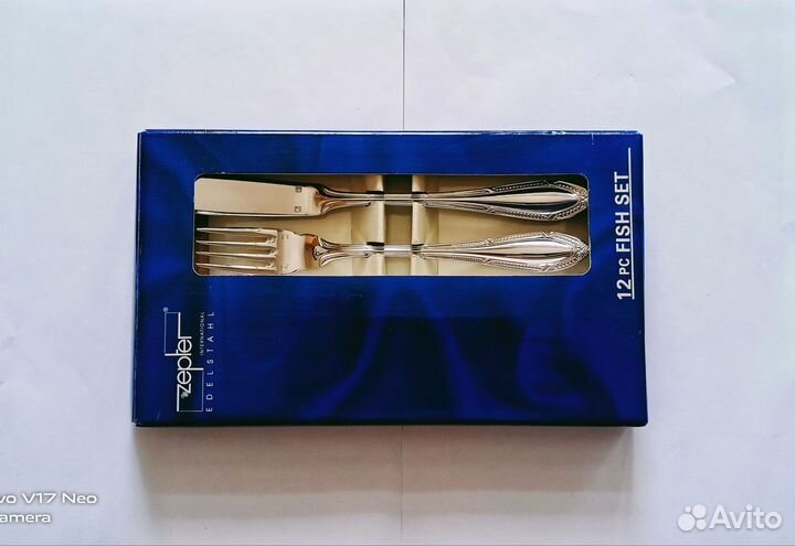 Вилки и ножи для рыбы Zepter