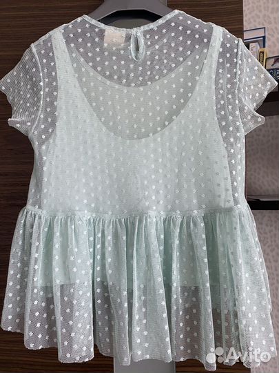 Zara футболка на девочку