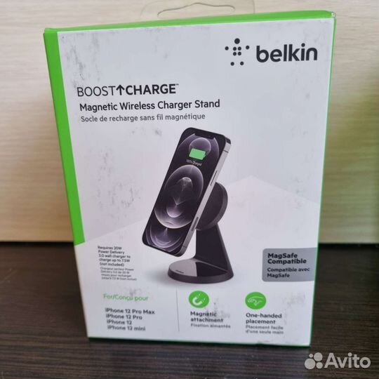 Беспроводная зарядка magsafe Belkin