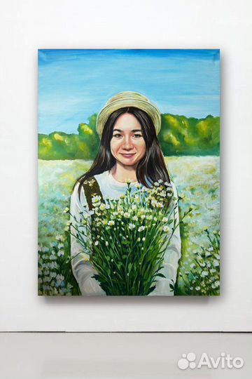 Портрет по фото ручная работа