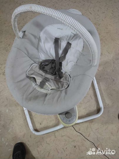 Детские электронные качели для новорожденных