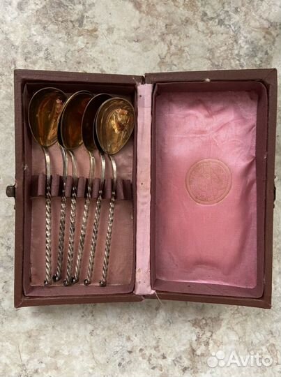 Чайные ложки мельхиор СССР