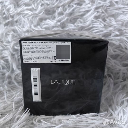 Lalique Encre Noire 100 мл