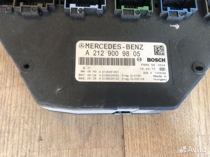 Блок sam Mercedes w212 e350