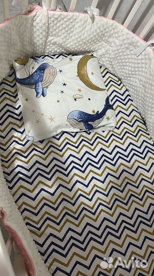 Детская кроватка трансформер круглая