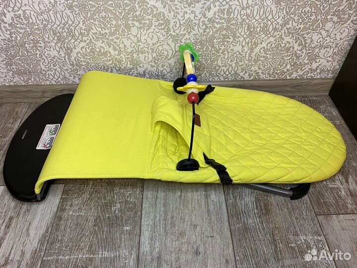 Новый шезлонг качалка luxmom