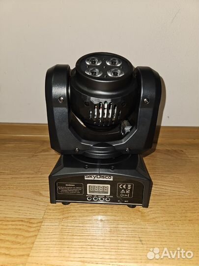 Вращающаяся голова SkyDisco 2Face Light rgbw - нов