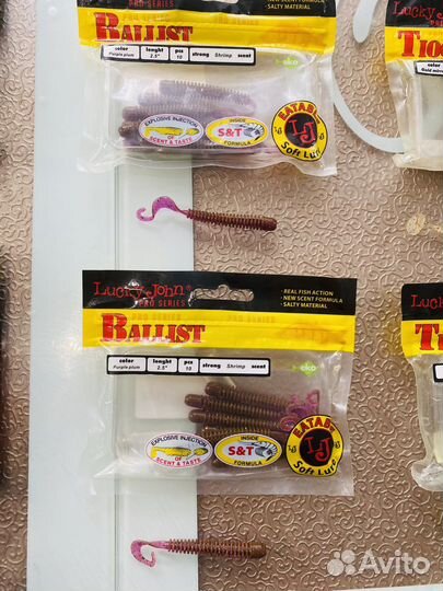 Силиконовые приманки lucky john