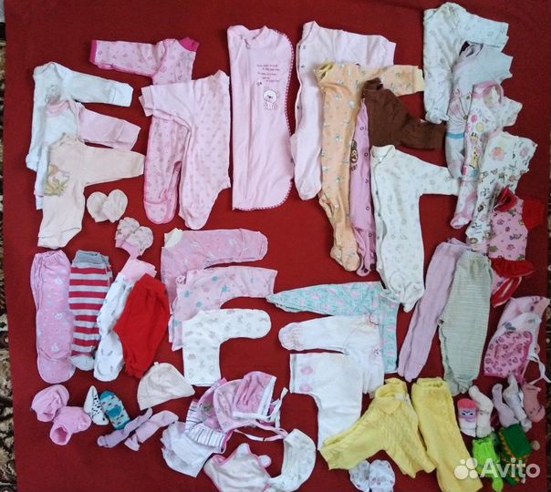 Одежда для девочки 50-68см