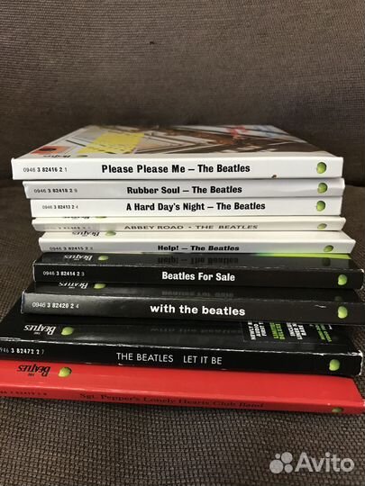 The Beatles фирменные диски CD