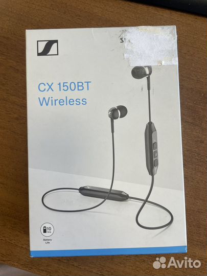 Беспроводные наушники Sennheiser CX 150BT Wireless