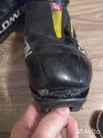 Лыжные ботинки коньковые salomon