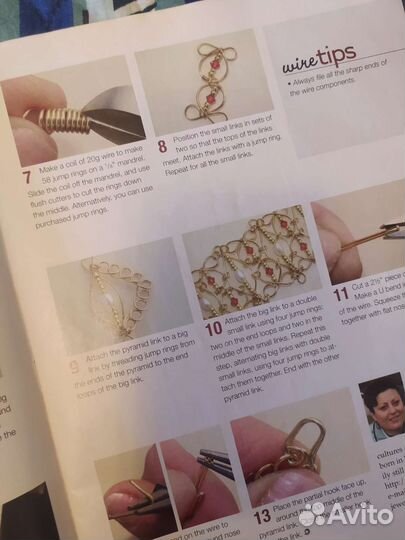 Два Журнала зарубежные wire jewelry