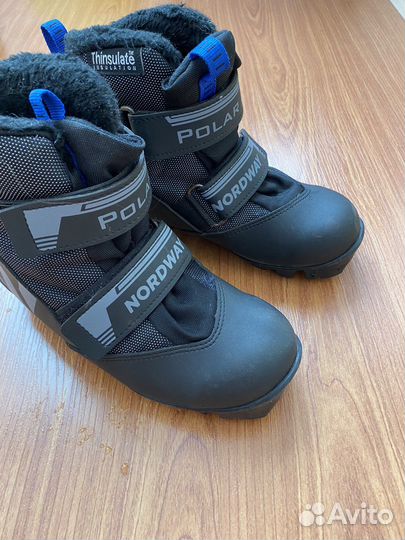 Лыжные ботинки детские 35