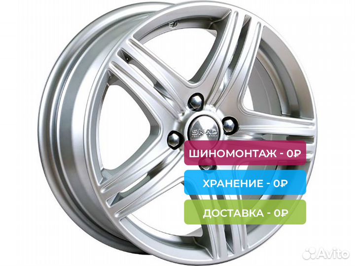 R15 5x100 6J ET40 D57,1 Скад City селена