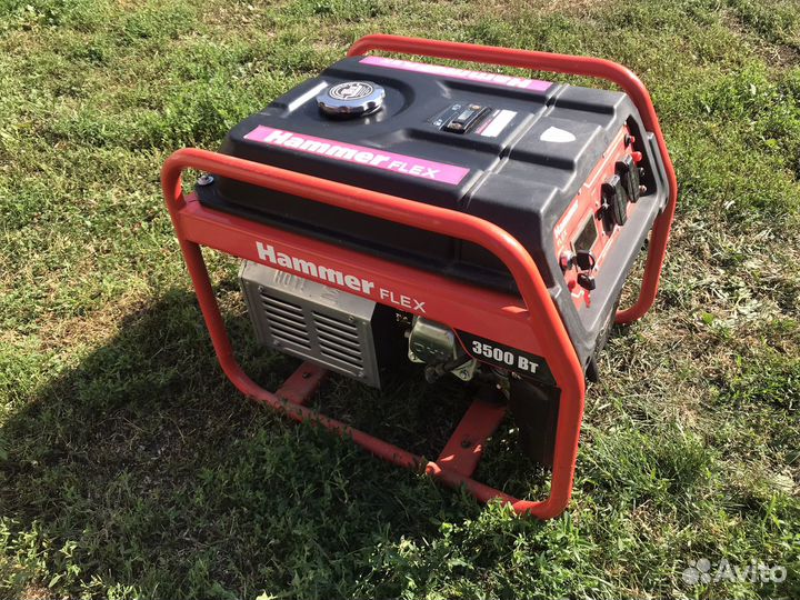 Генератор бензиновый Hammer 3,5квт, б/у