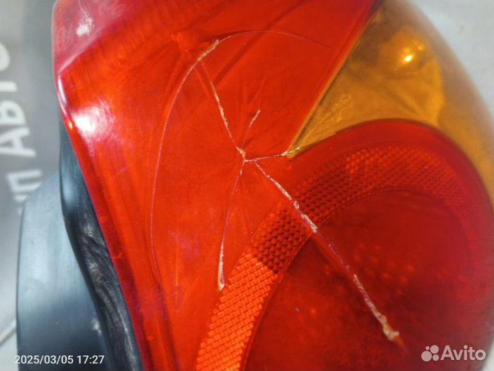 Фонарь задний правый Kia Spectra S6D 2007