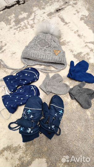 Шапка и варежки