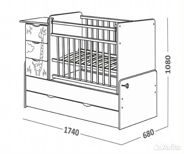 Кровать трансформер