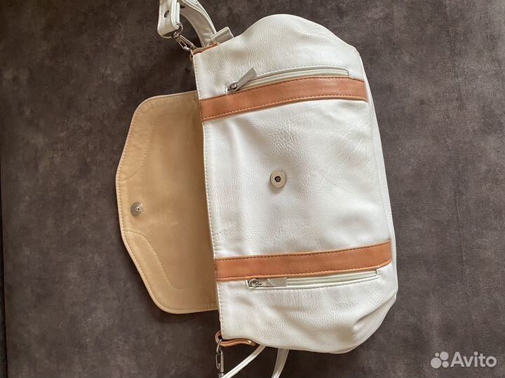 Сумка женская белая