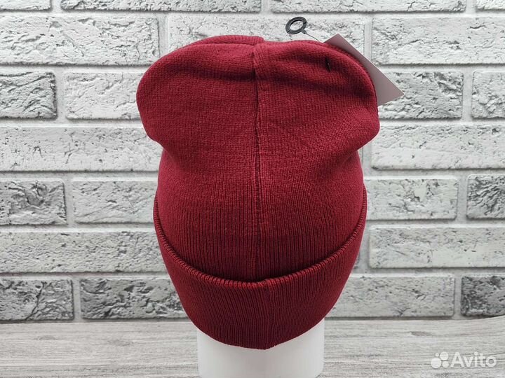 Шапка Harley Davidson бордовая с чёрным лого